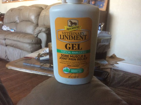 This is the product I use , for a long hard day when your muscles and Arthritis is kicking your AZZ , I get it over at Tractor Supply , I know it's for Horses and I've had several doctors say it's ok to use , I'm telling you guys it stops the pain like right now . Ok now where is that flake of Alfalfa ,lol