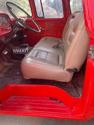 This will get replaced with Bronco front seats and console.
