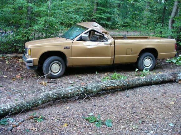 Red oak 1, Chevy 0