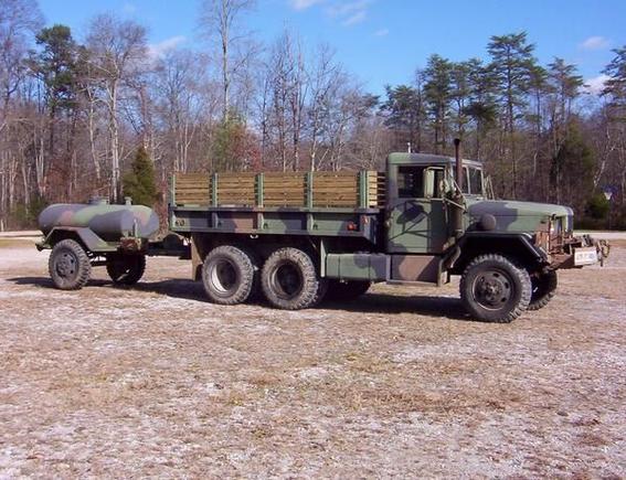 M35A2 with M107E2 Water Buffalo