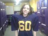 football princess My baby first female at her school to play