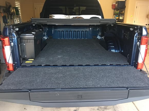 Had one in an F150!years ago and moved it. Have the bed and tailgate mats in my F250 now.