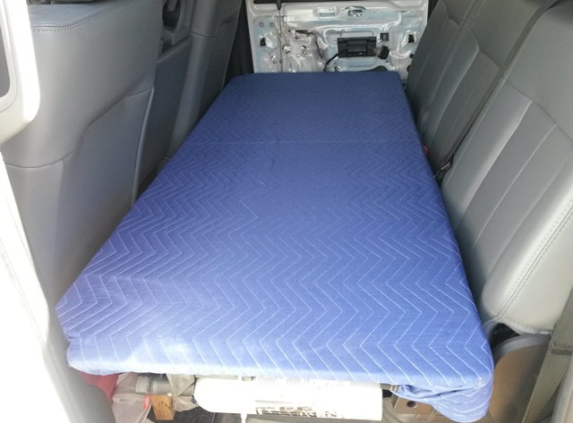 Rear Seat Sleeper Deck for F-Super Duty Crew Cab - Ford Truck Back Seat Mattress For Extended Cab Truck