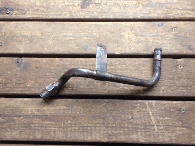 1985 F250 460ci - Help with obsolete heater hose solid pipe (E5TZ-18663