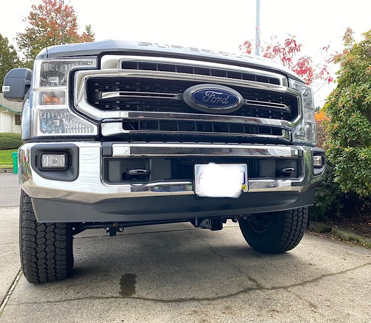 Tremor VS. 2WD Front Air Dam Valance Chin Spoiler PART's Difference