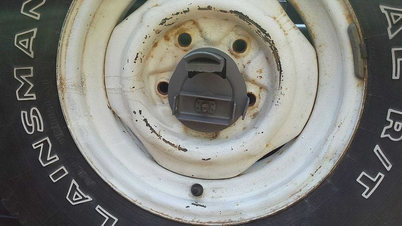 Wheels and Tires/Axles - WTB 78/79 Bronco Spare Tire Hardware - Used - 1978 to 1979 Ford Bronco - Twin Falls, ID 83301, United States