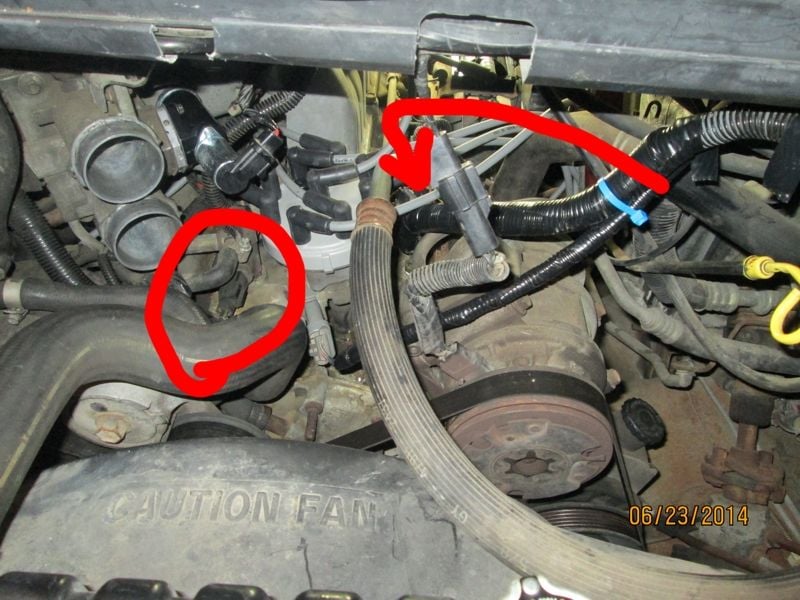 Location Of Ect Sensor On 5 0l In 1987 E250 Ford Truck Enthusiasts Forums