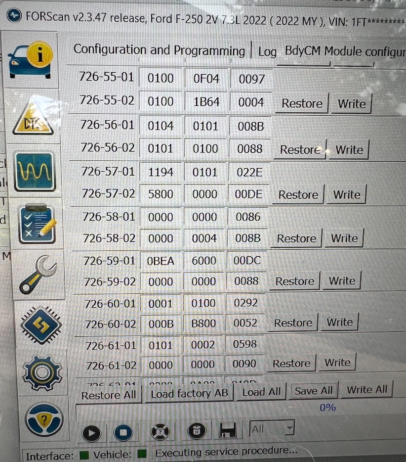 20202022 Super Duty FORScan Spreadsheet Page 106 Ford Truck