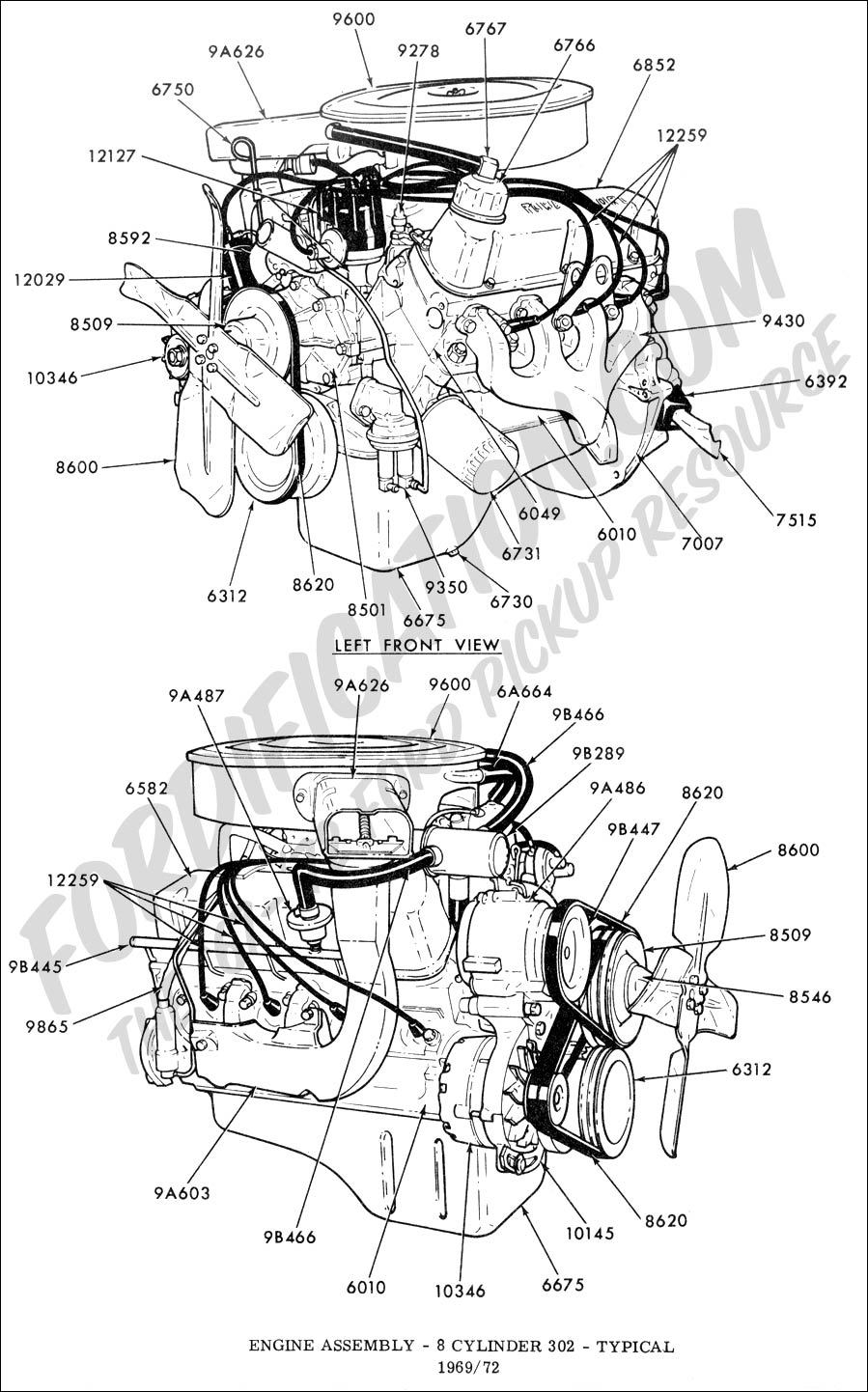 Ford 302 Diagram - Here Is My 302 Vacuum Setup Look Right Ford Truck