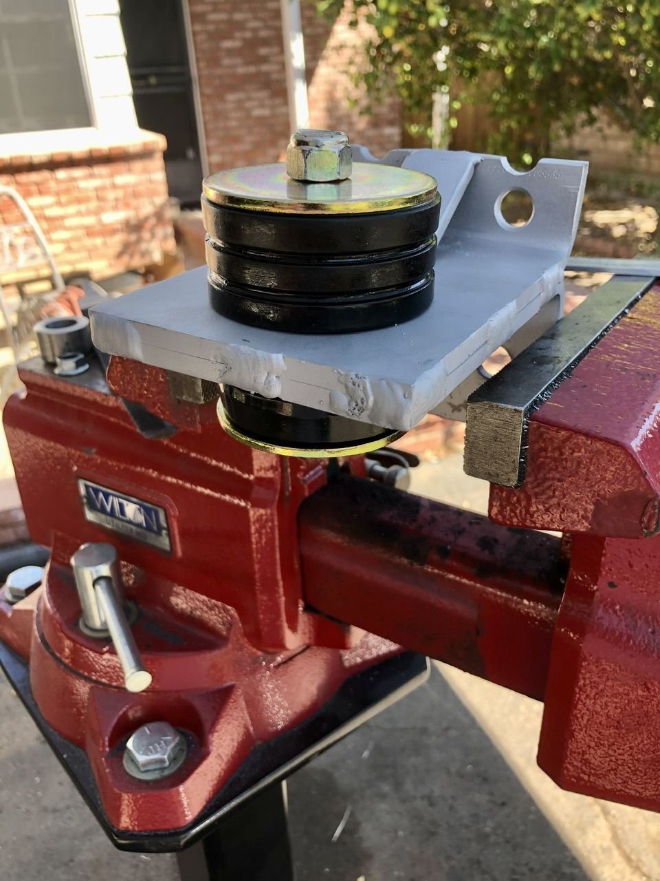 This is the assembled mount