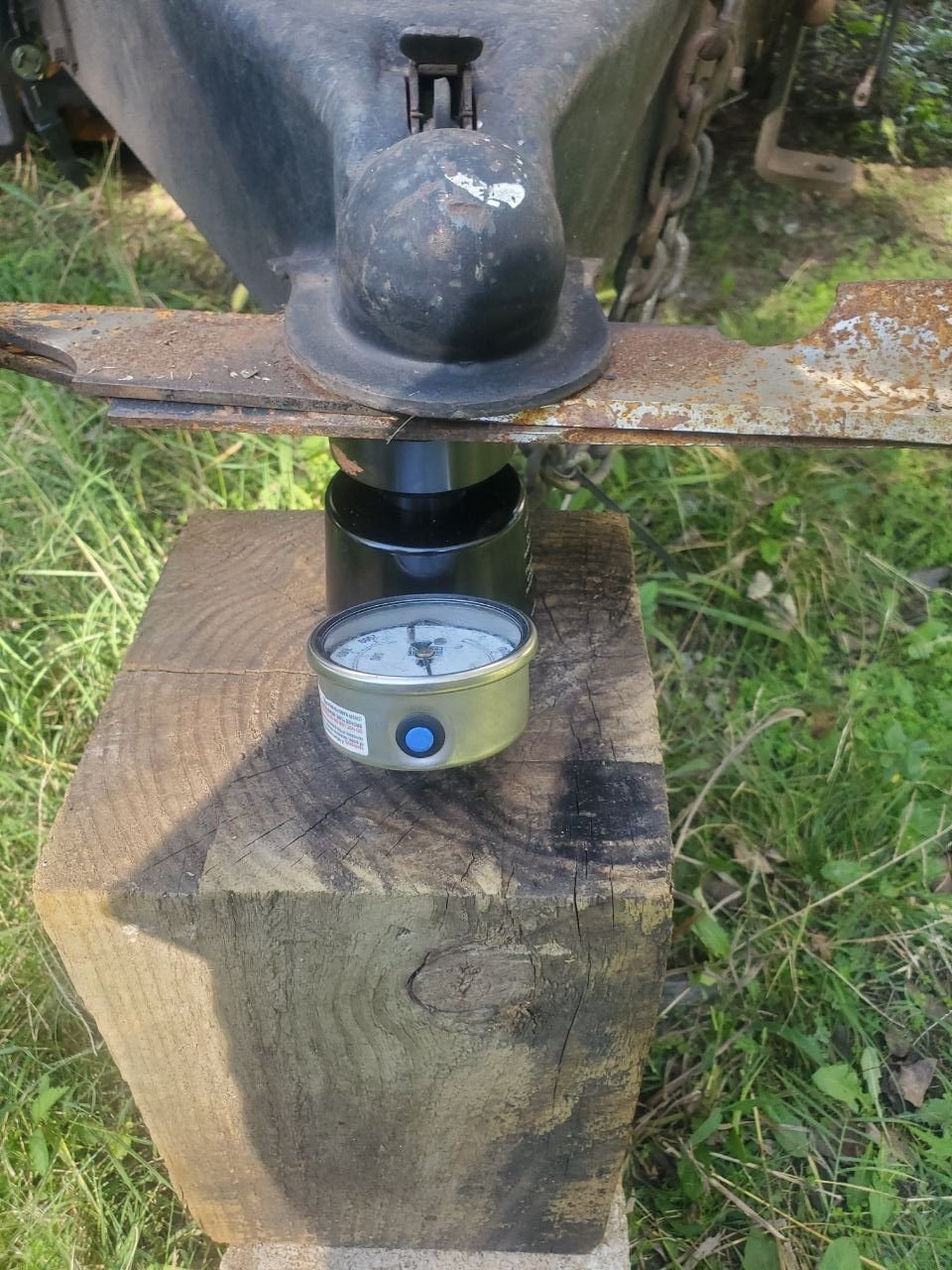 Hitch Tongue Weight Scale Know Exactly while loading trailer Ford