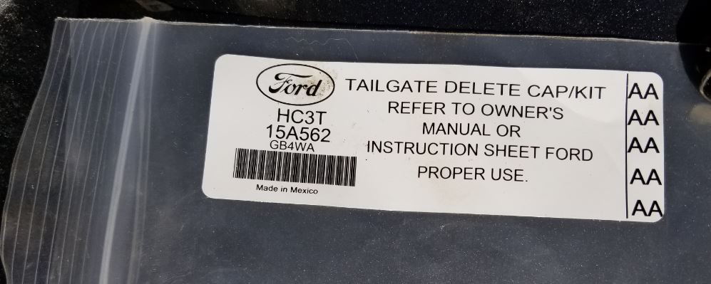 Tailgate Removal Kit? - Ford Truck Enthusiasts Forums