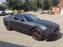 Dipped car, rims, calipers