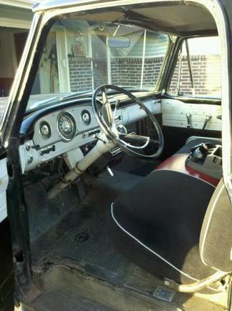 63 F-100 unibody - dash