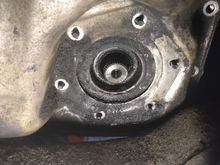 Unable to clear the bottom right corner from subframe