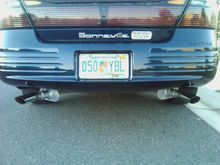 This is why I'm leaving the stock bumpber behind and putting on an SLE/SSEI. Doesn't look that bad from a following driver POV. Actually looks norm. :)