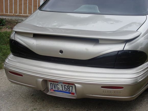 just blacked out the tailights