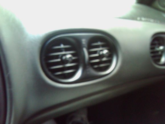 Painted the AC vents black too