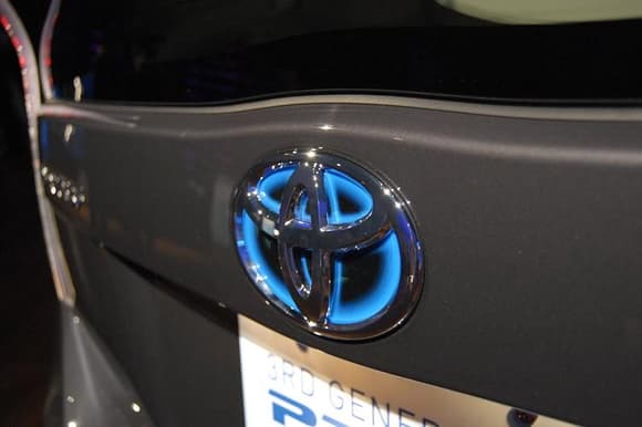 2010 Toyota Prius Production Badge
