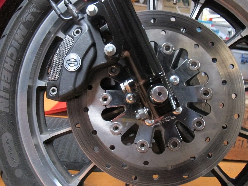 How toDual Disc Brembo calipers on a Dyna Page 12 Harley Davidson
