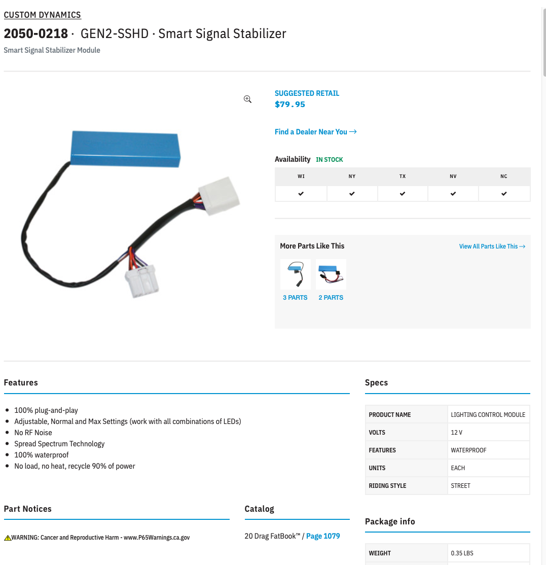 custom dynamics load equalizer