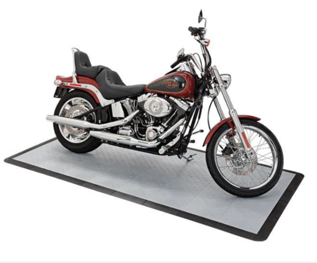 HarleyDavidson Garage Flooring Kit, 4'x8', Alloy Color Harley
