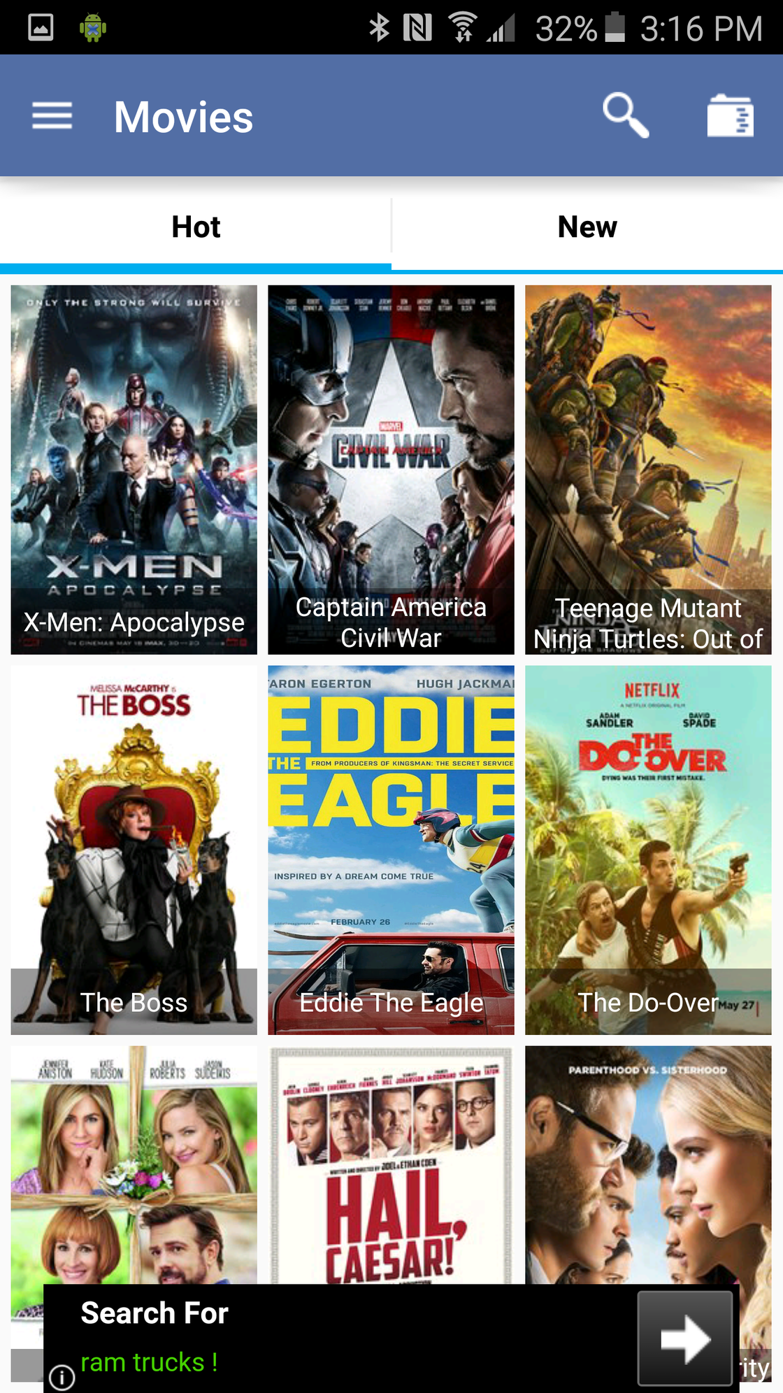 free downloadable movies for my android tablet