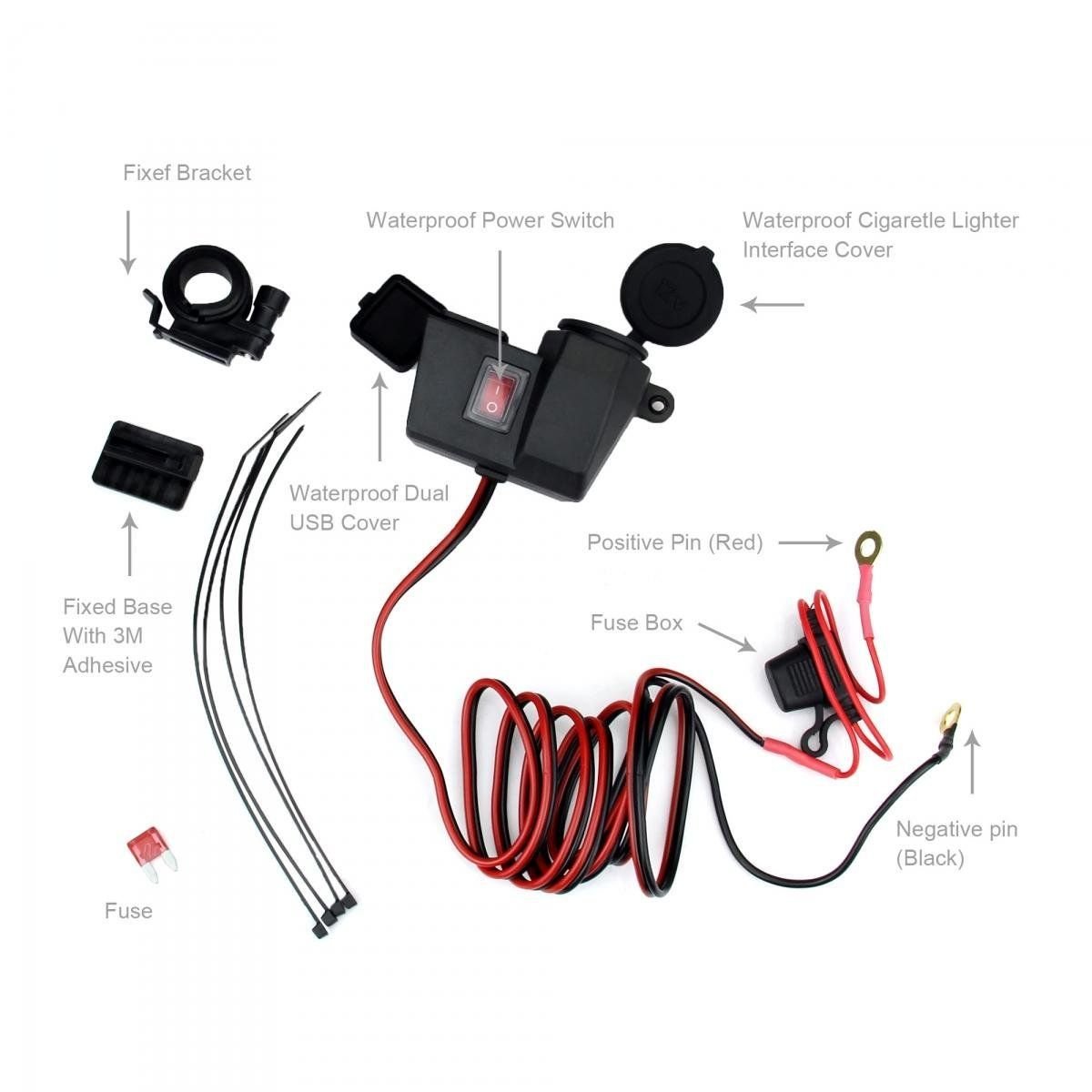 How to connect a mobile charger? Page 2 Harley Davidson Forums