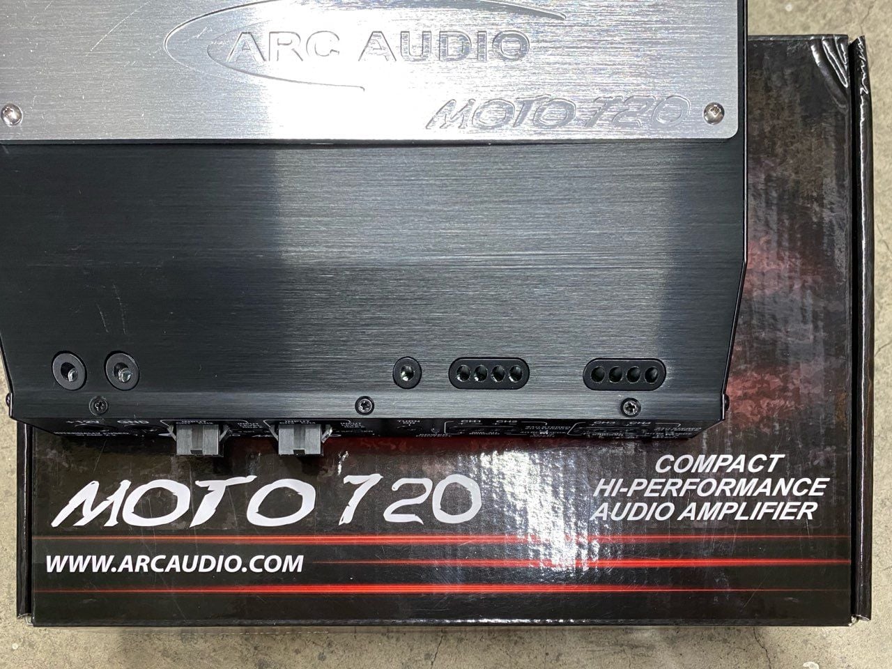FOR SALE Arc Audio Moto 720 4 Channel Amp Open Box New