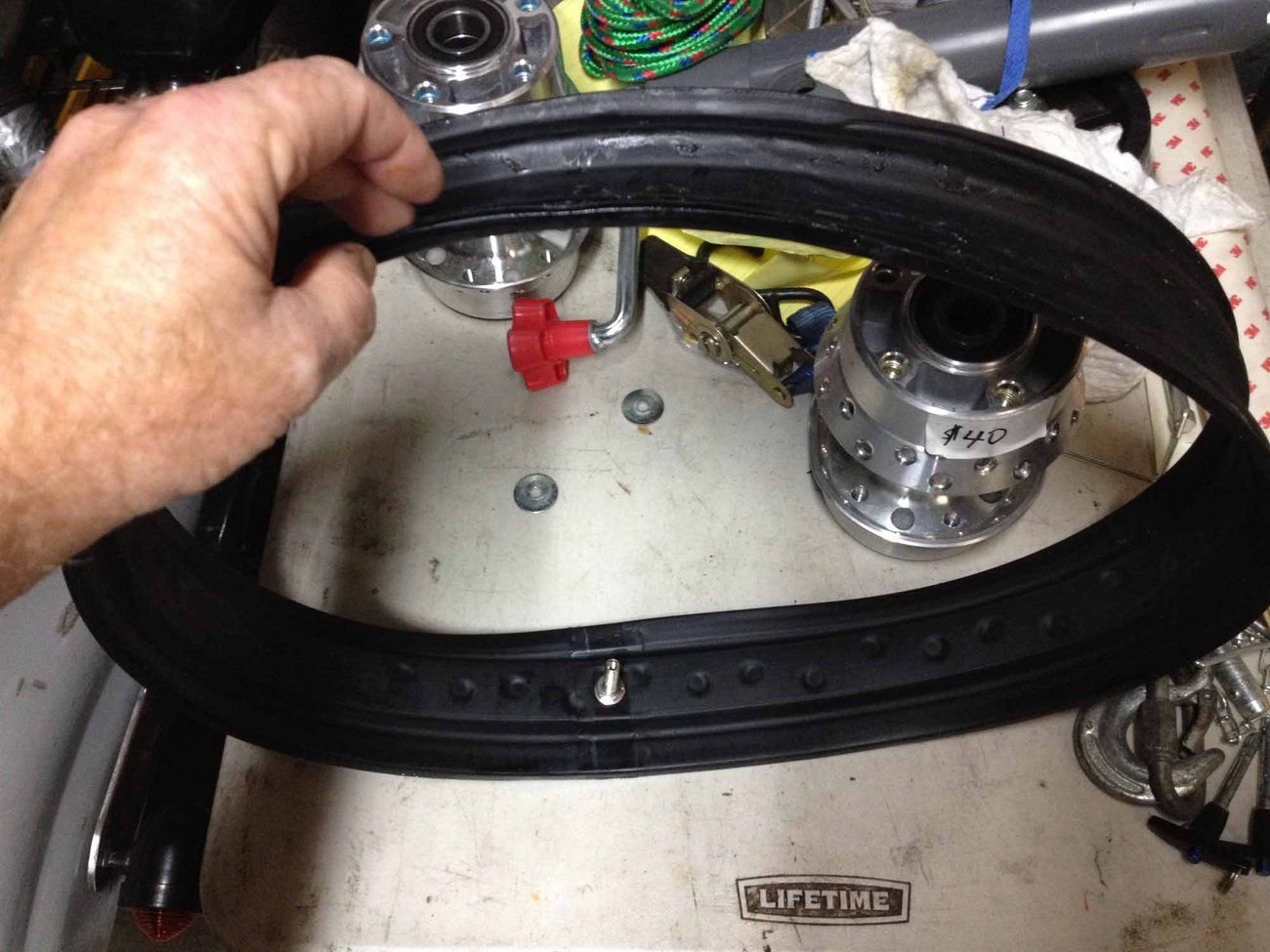 Tube in Front 'Tubeless' tire Harley Davidson Forums