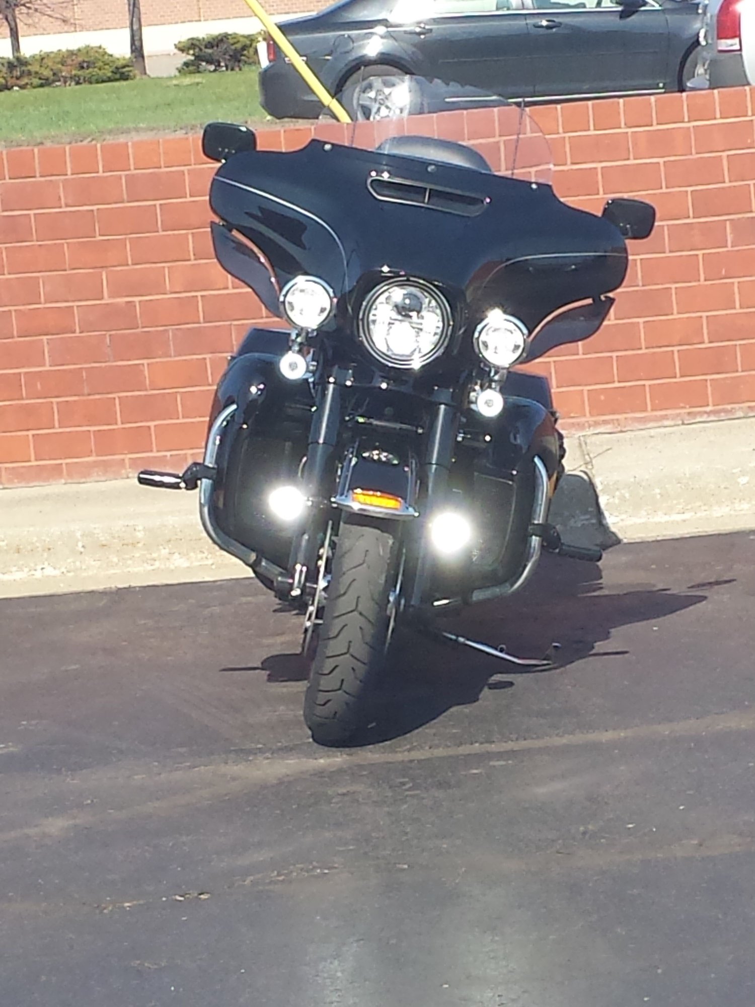 Fog/Driving lights for engine guard Page 2 Harley Davidson Forums