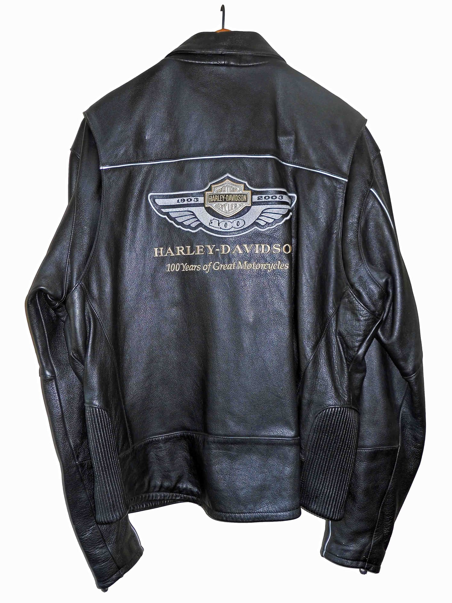 Harley, 100th Anniversary, Leather Jacket, New $200 - Harley Davidson ...