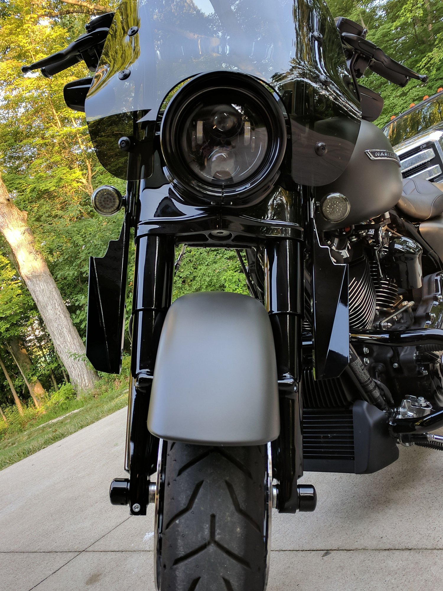 Road King Fork Fangs Page 2 Harley Davidson Forums