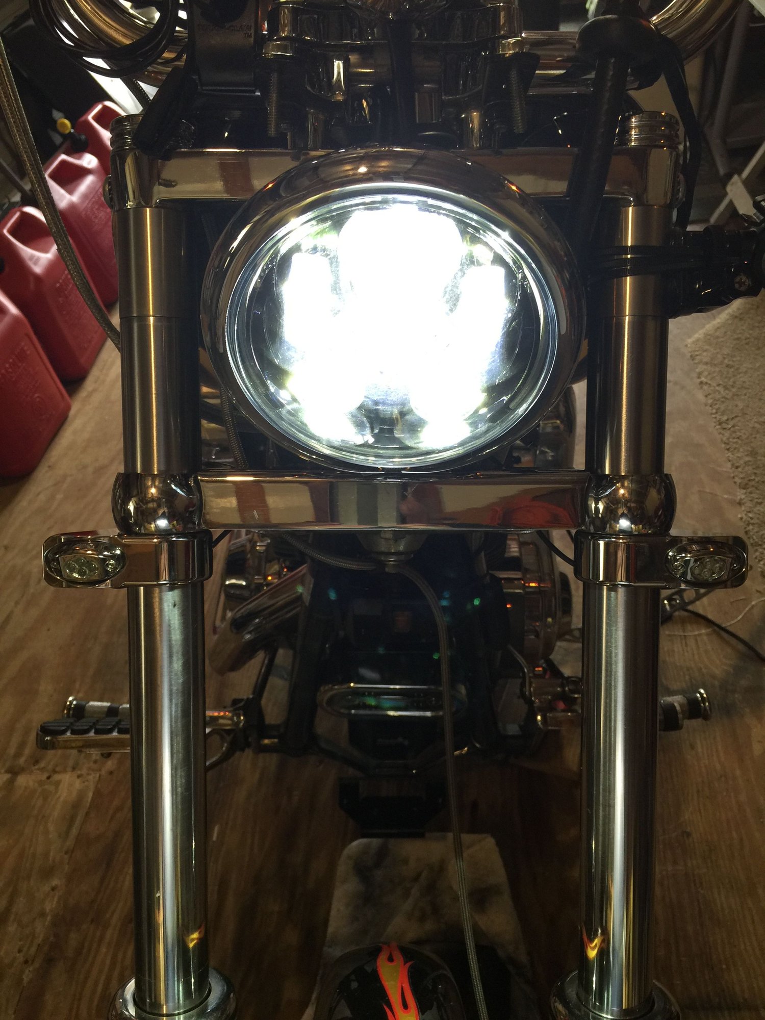 New LED headlight install help. Please. Harley Davidson Forums