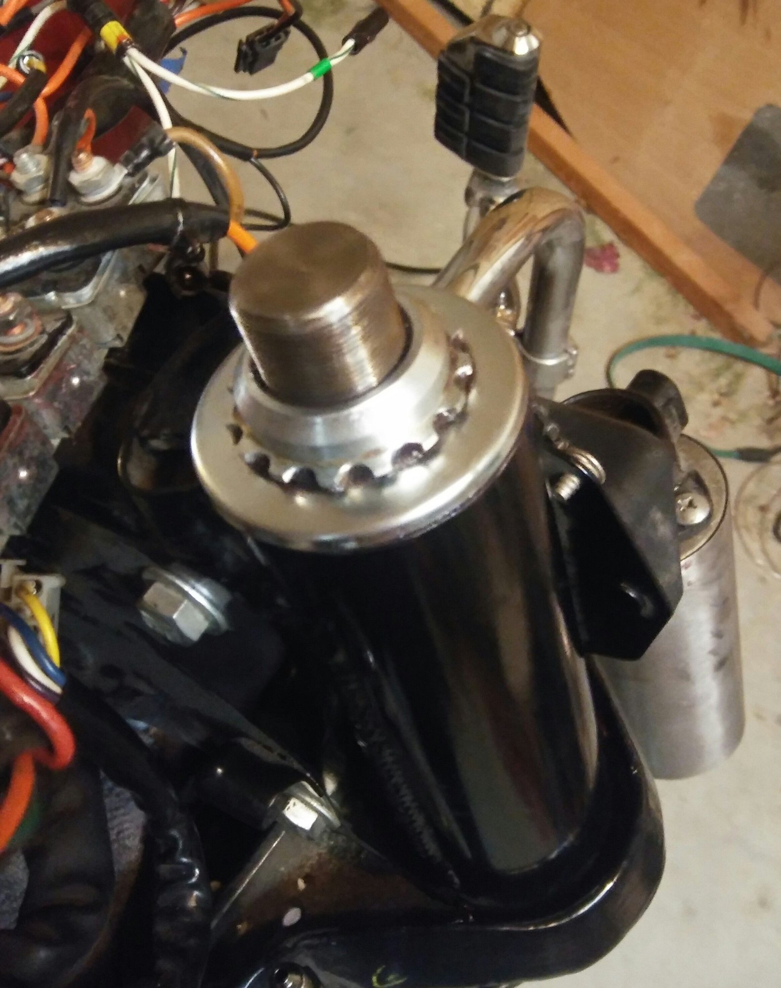 Fork Stem Star Nut Adjust Harley Davidson Forums