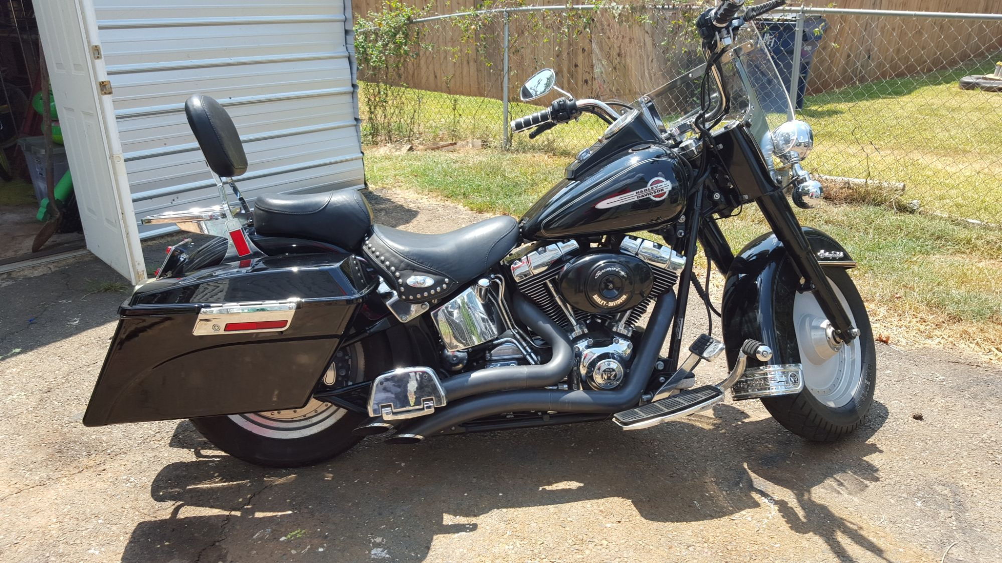 Heritage Softail w/hard bags - Harley Davidson Forums