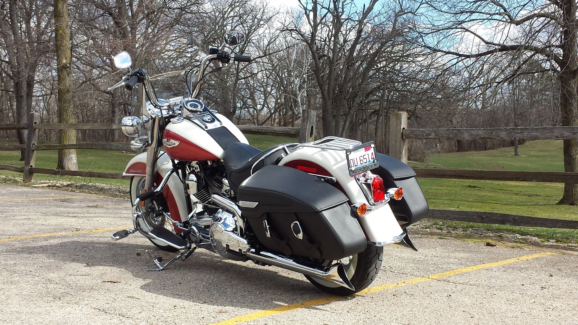 mustache bar with highway pegs? Harley Davidson Forums