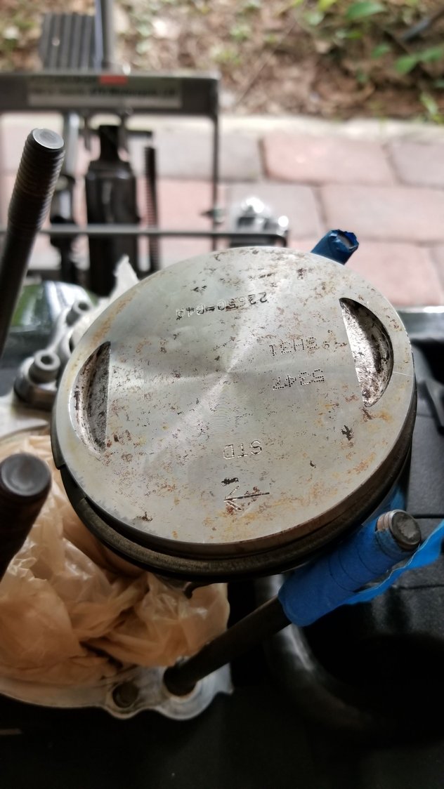 Carbon build up on pistons problems? Harley Davidson Forums