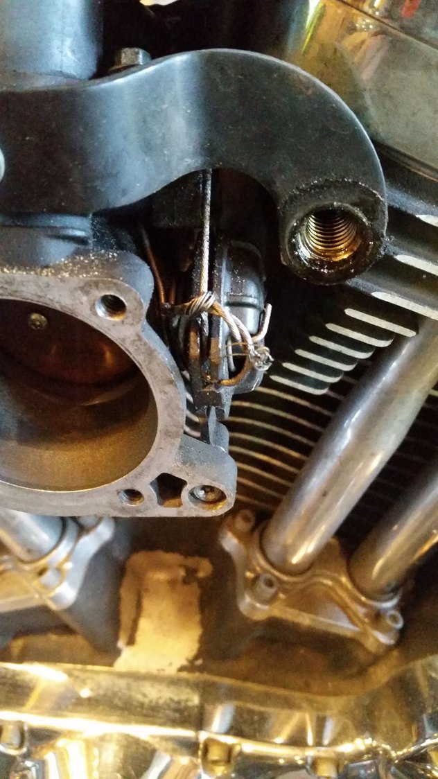 Sticking throttle cable Harley Davidson Forums