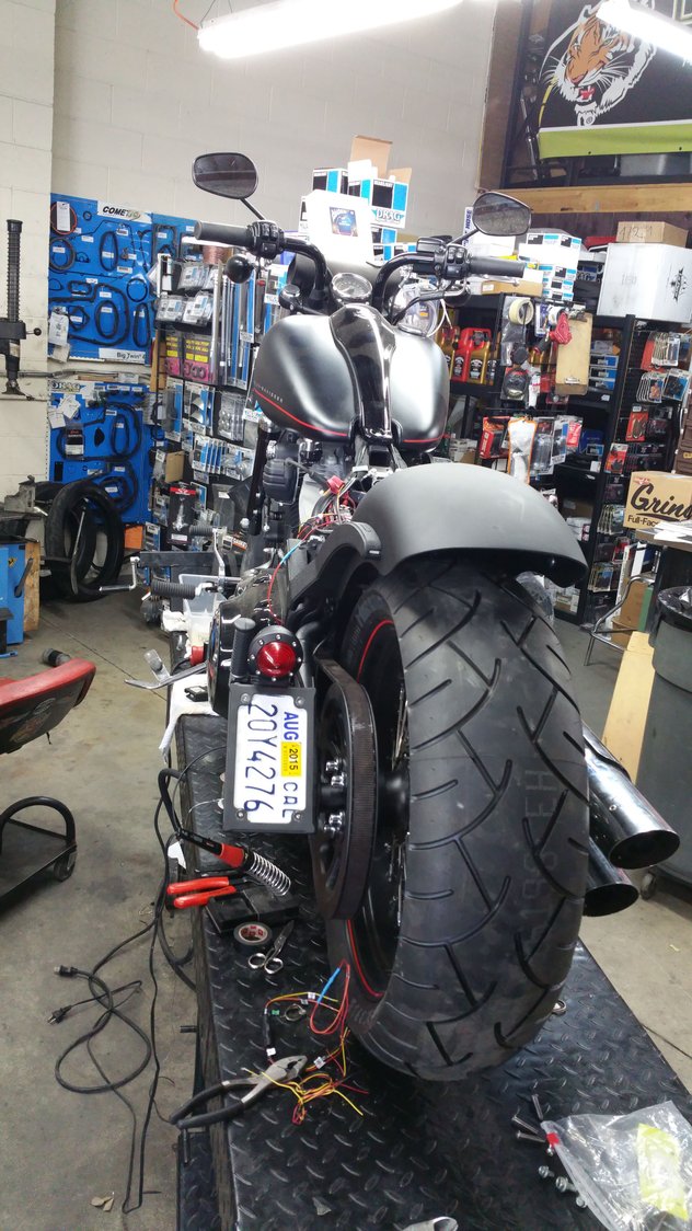 200 Heartland kit build on my 2012 Blackline Harley Davidson Forums
