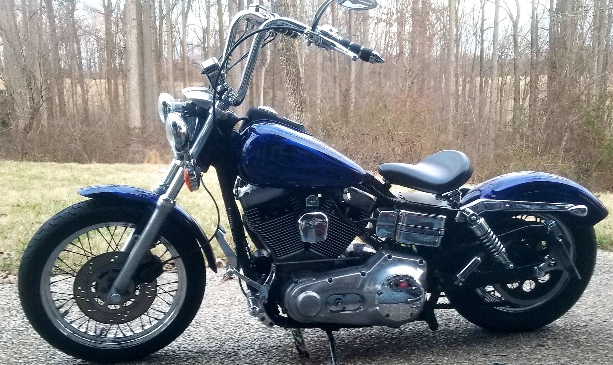 Lowered 99 fxdl side stand? Harley Davidson Forums