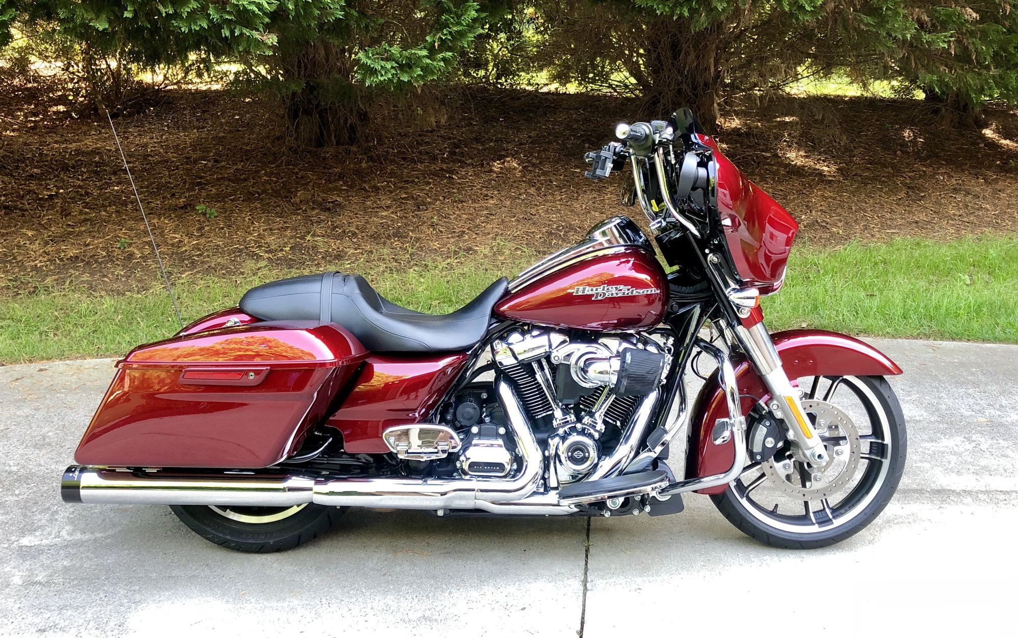 Install 14 Factory 47 bars on any 2014-18 Street/Electra Glide using all  STOCK CABLES & WIRES 