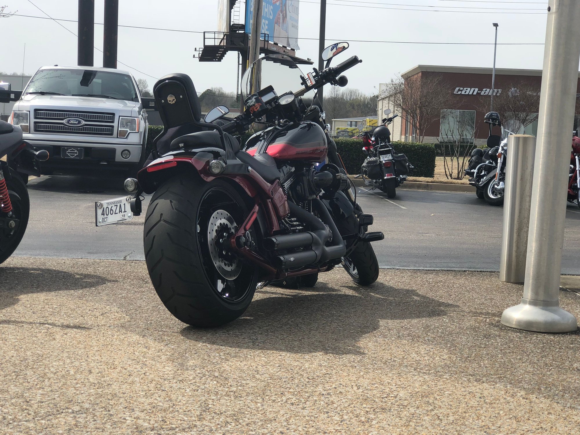 Breakout sissy bar assembly. Harley Davidson Forums