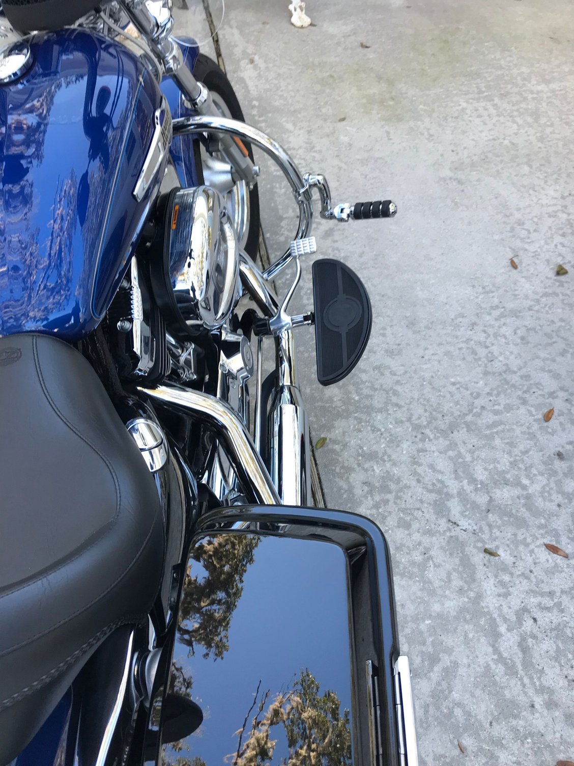 Installed DK Custom floorboards Harley Davidson Forums