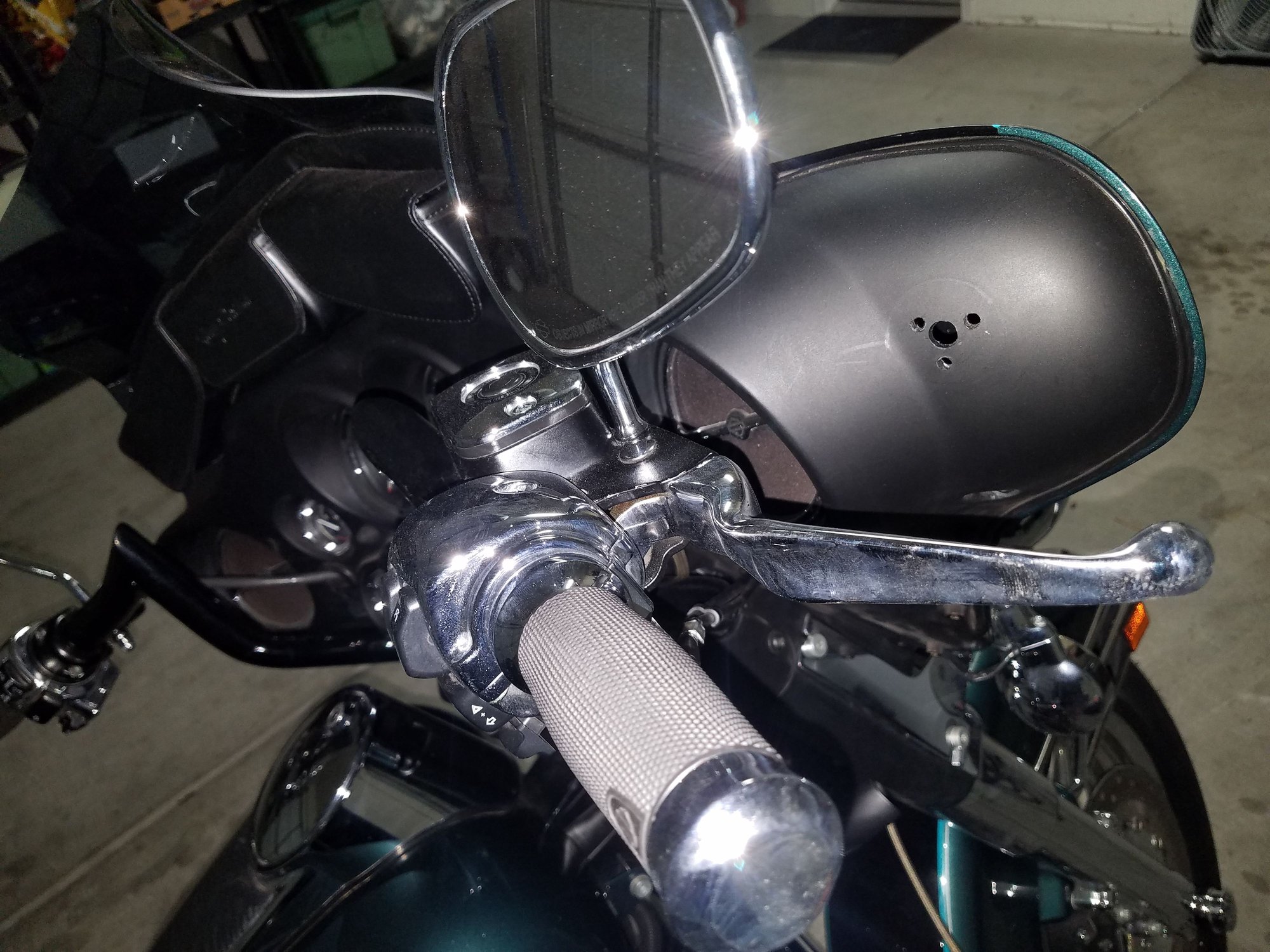 Fairing Mirror Holes Harley Davidson Forums