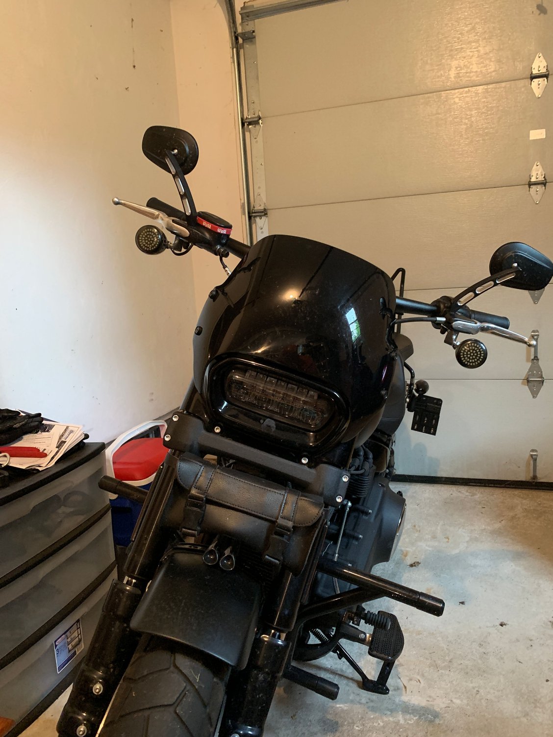 2018 fat bob risers