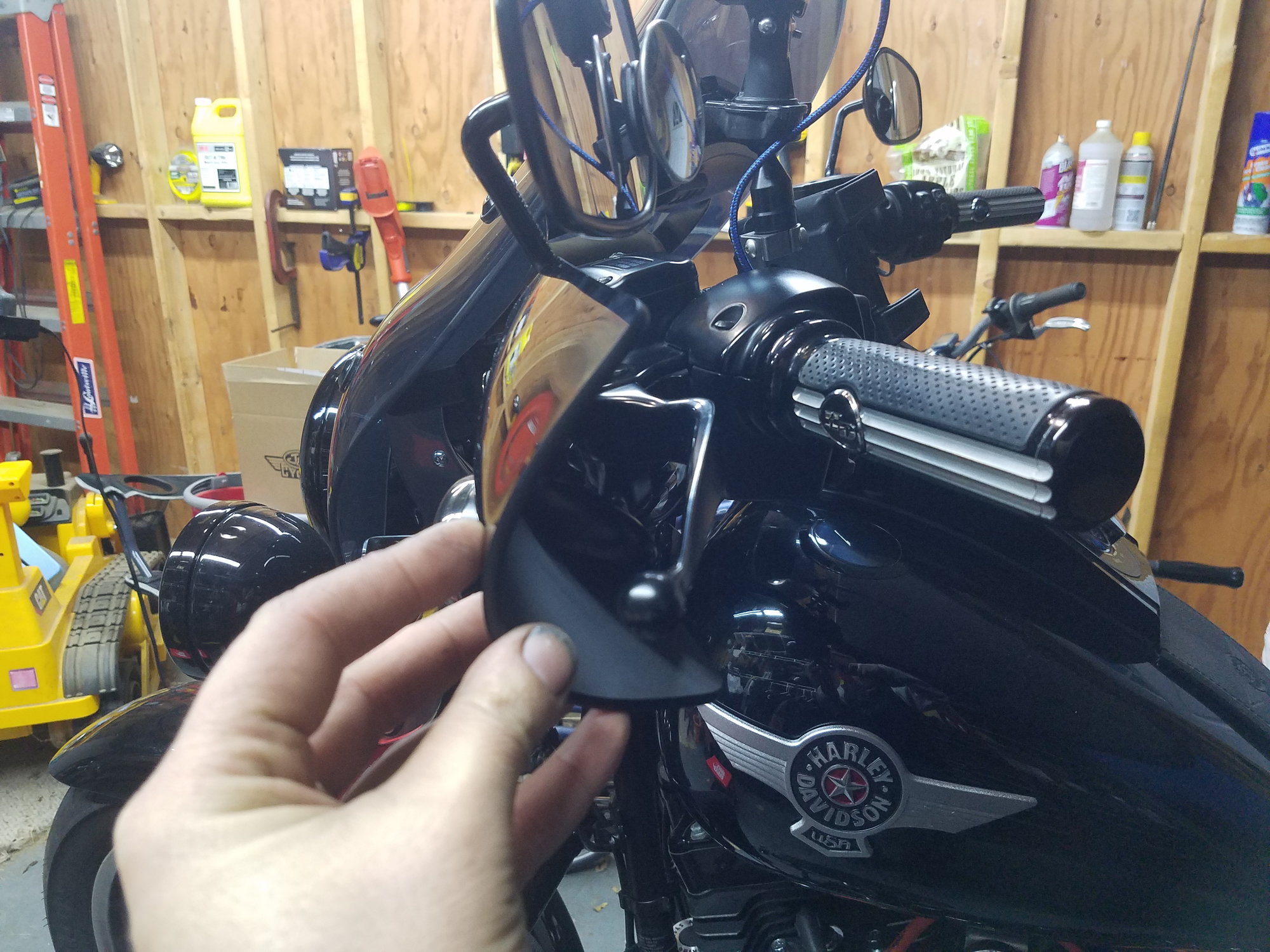 Thoughts On The Memphis Shades Hand Guards Page 2 Harley Davidson Forums