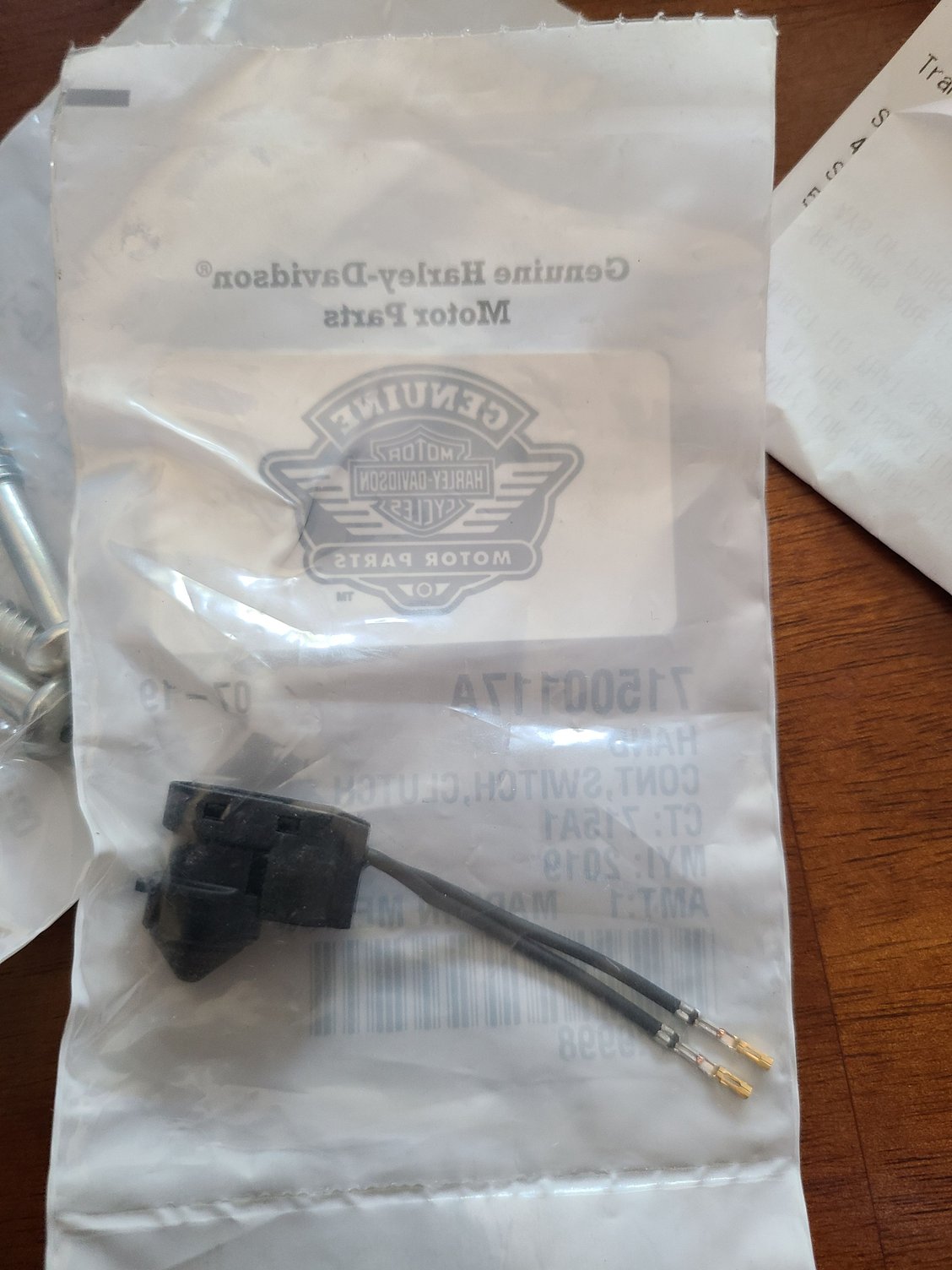Is this true re clutch safety switch? Harley Davidson Forums