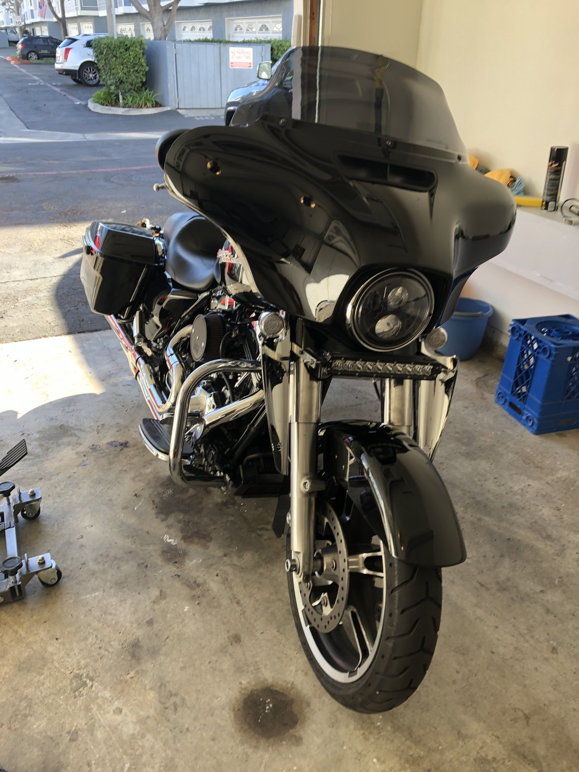 dyna sissy bar luggage rack