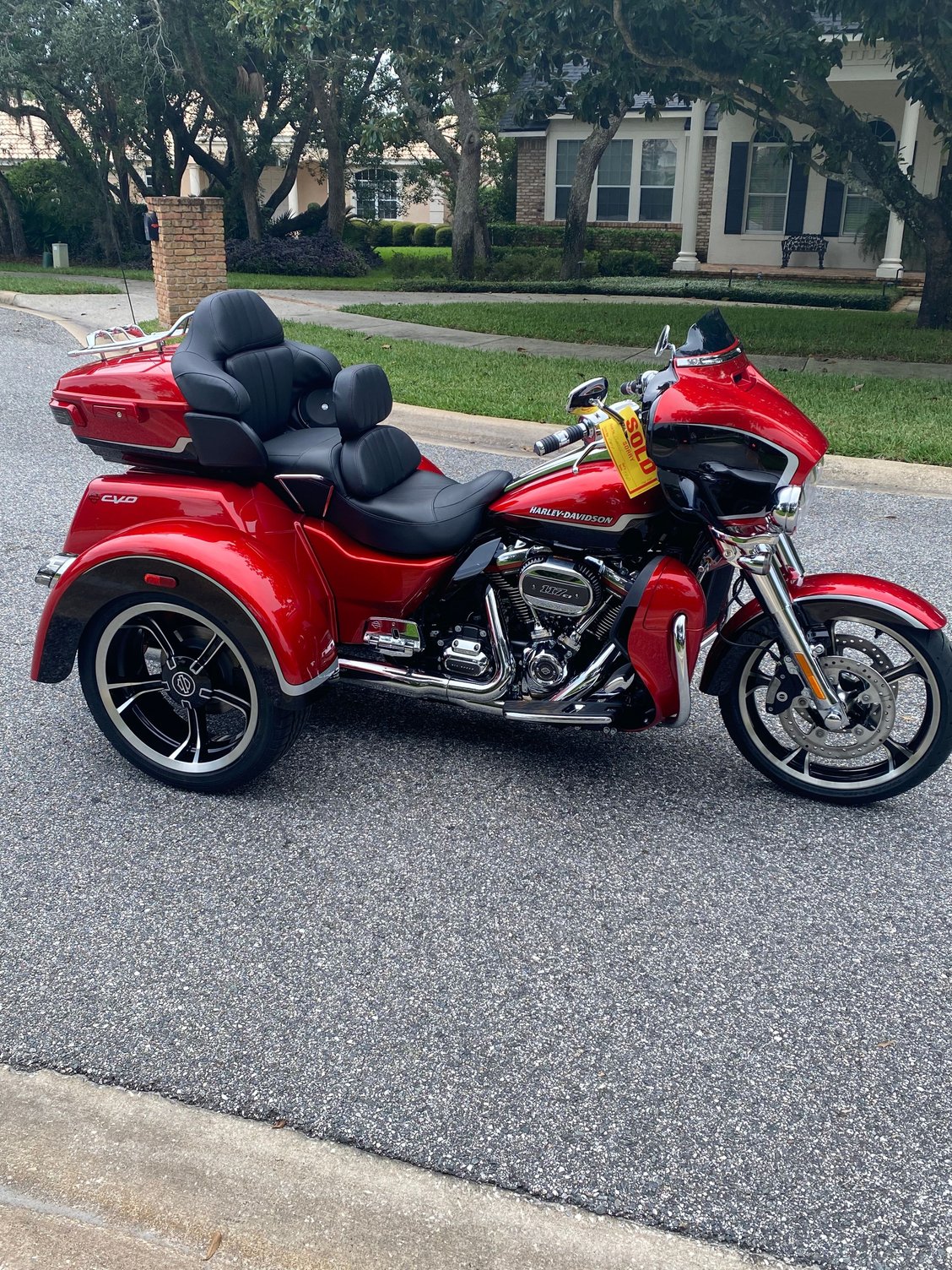 harley davidson trike cvo
